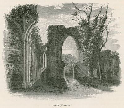 Abbaye de Netley, Fenêtre ouest - Alexander Francis Lydon